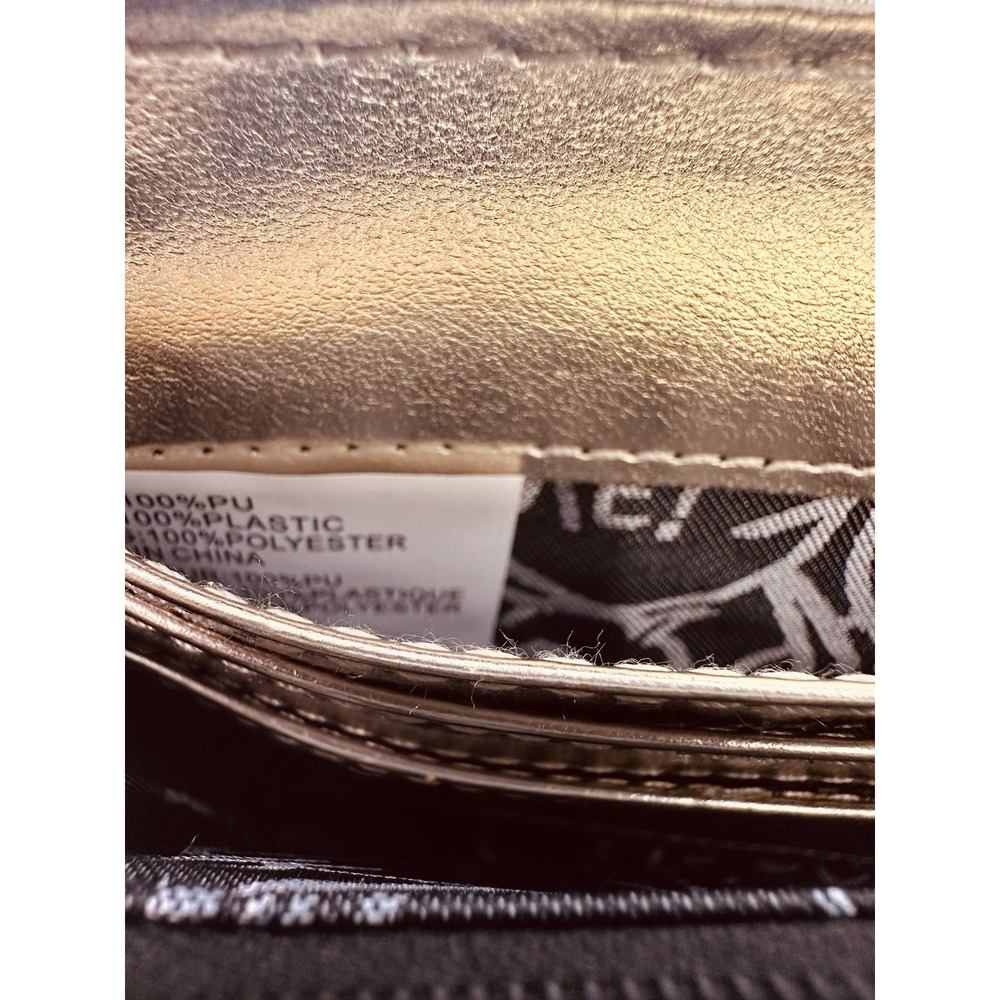 Betsey‎ Johnson Quilted Zip Around Pink & Black Wallet Faux Leather Wallet - Picture 14 of 16